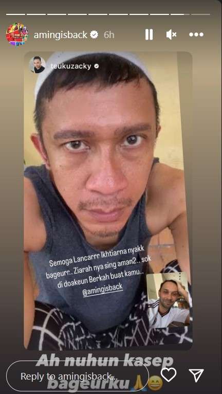 Potret terbaru Aming Sugandhi