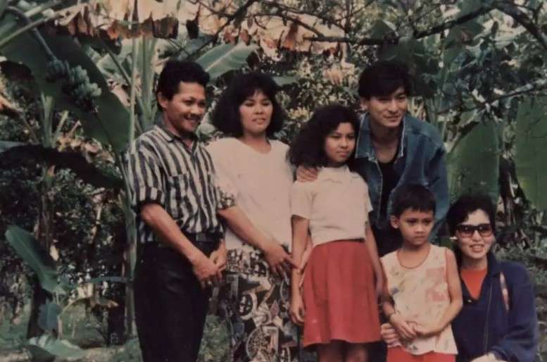 Potret Andy Lau dan Ninuk