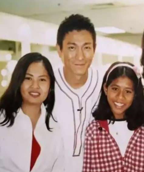 Potret Andy Lau dan Ninuk