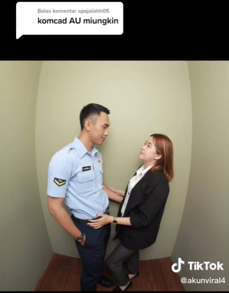 Viral Foto TNI AU Gadungan Pakai Seragam Saat Bersama Kekasih
