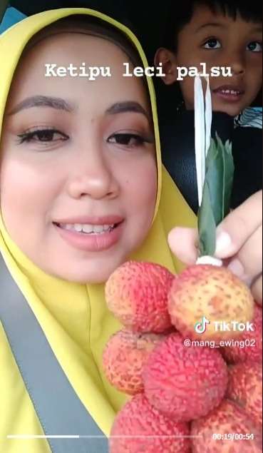 Dikira Leci, Ternyata yang Dibeli Buah Rambutan yang Dicukur
