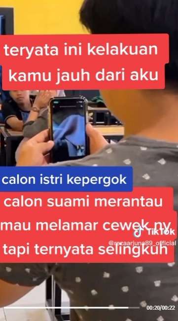 Nyesek! Niat Mau Ngelamar Malah Lihat Pacarnya Selingkuh