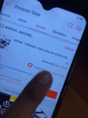 Beli Drone 15 Ribuan, yang Dateng Malah Barang ini