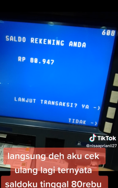 Wanita Syok Uang di Rekening Bertambah Jadi Rp27 Juta, Pas Dicek Ternyata Bikin Miris