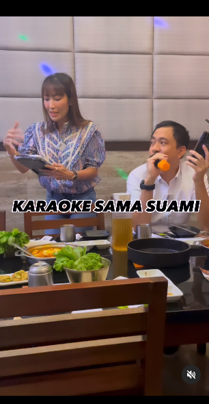 Potret Ayu Dewi dan Regi Datau