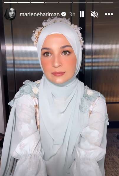 Riasan Marlene Hariman di Wajah Shireen Sungkar