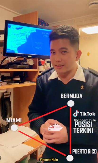 Detik-detik menegangkan berlayar di atas lautan angker Segitiga Bermuda.