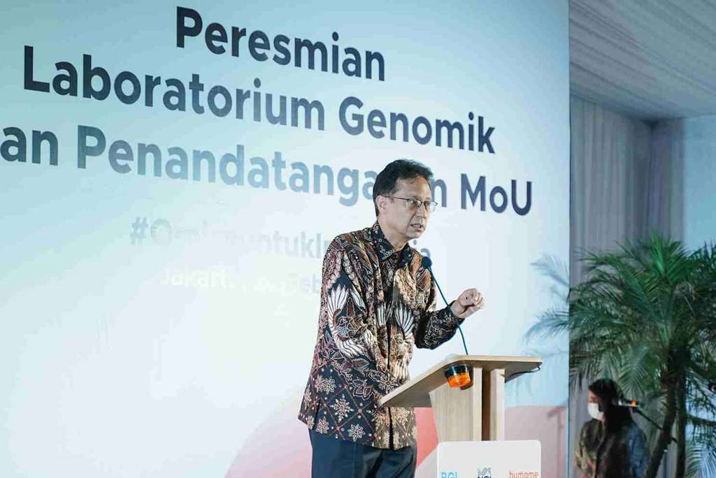 Peresmian Laboratorium Genomik