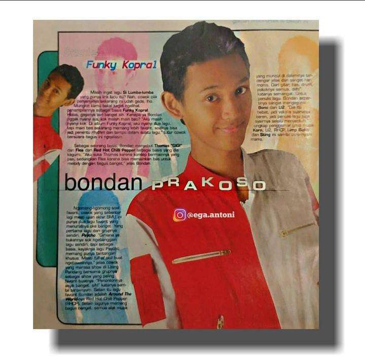 Potret Bondan Prakoso Potret Bondan Prakoso