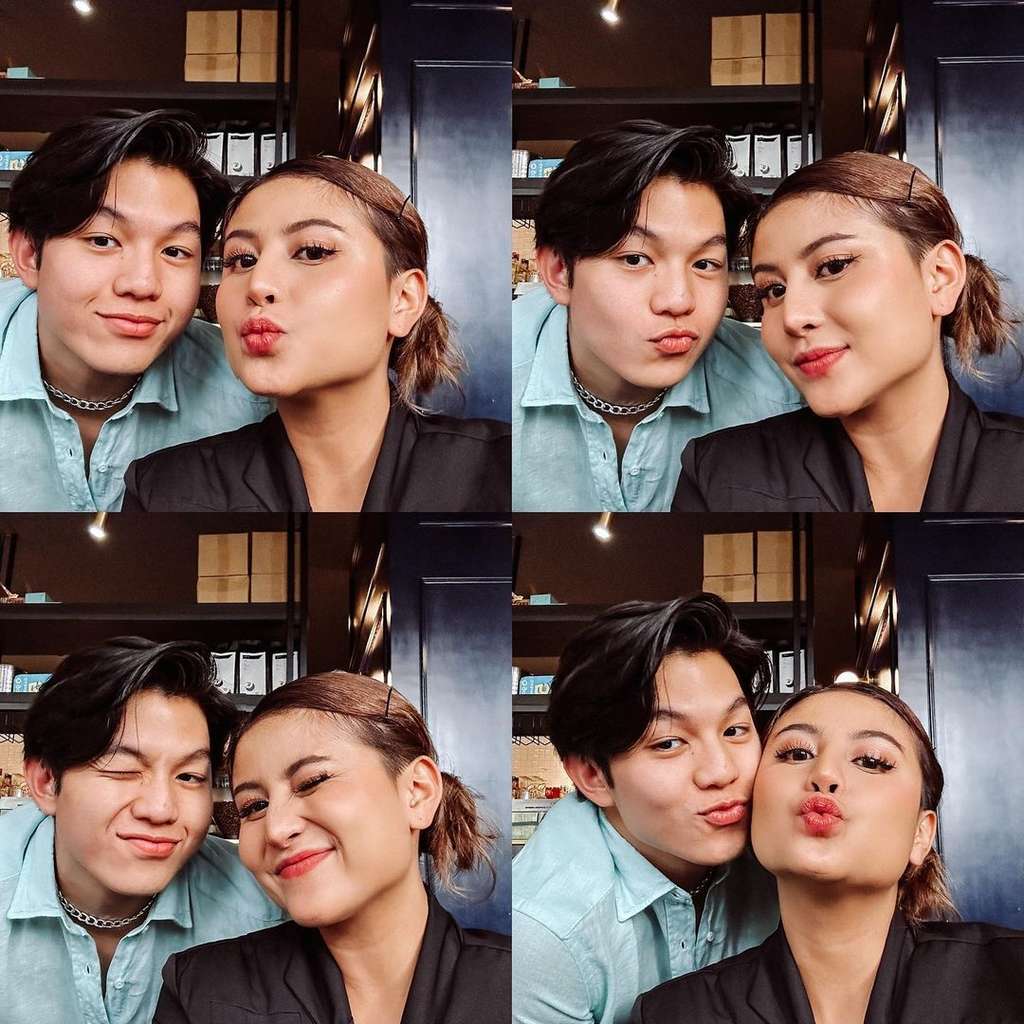 Potret Alden dan Awkarin