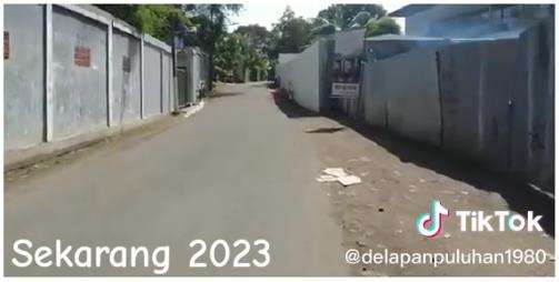 Tembok 'lejen' di sinetron Si Doel Anak Sekolahan.