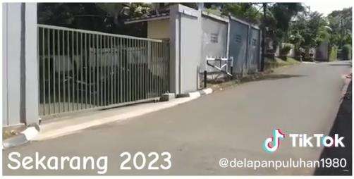 Tembok 'lejen' di sinetron Si Doel Anak Sekolahan.