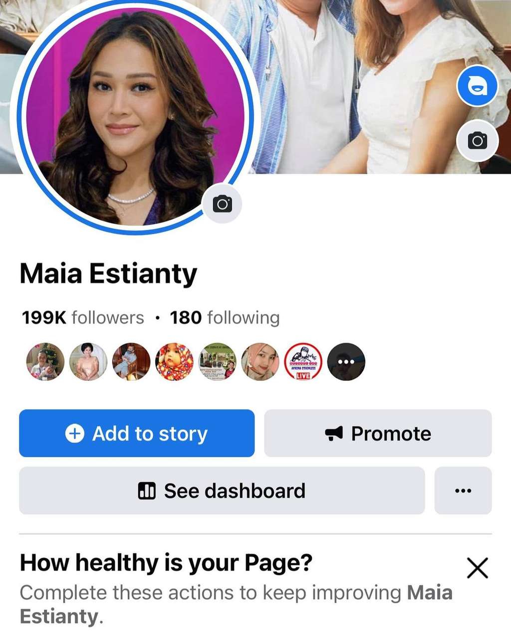 Akun asli Maia Estianty