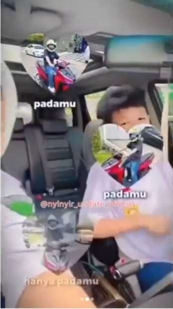 Viral Video Anak Pakai Seragam SMP Nyetir Mobil