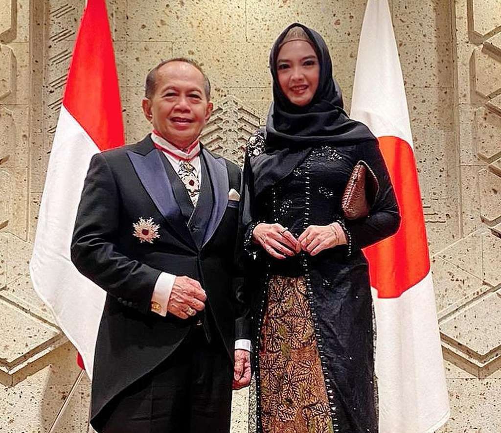 Inggrid Kansil dan suami