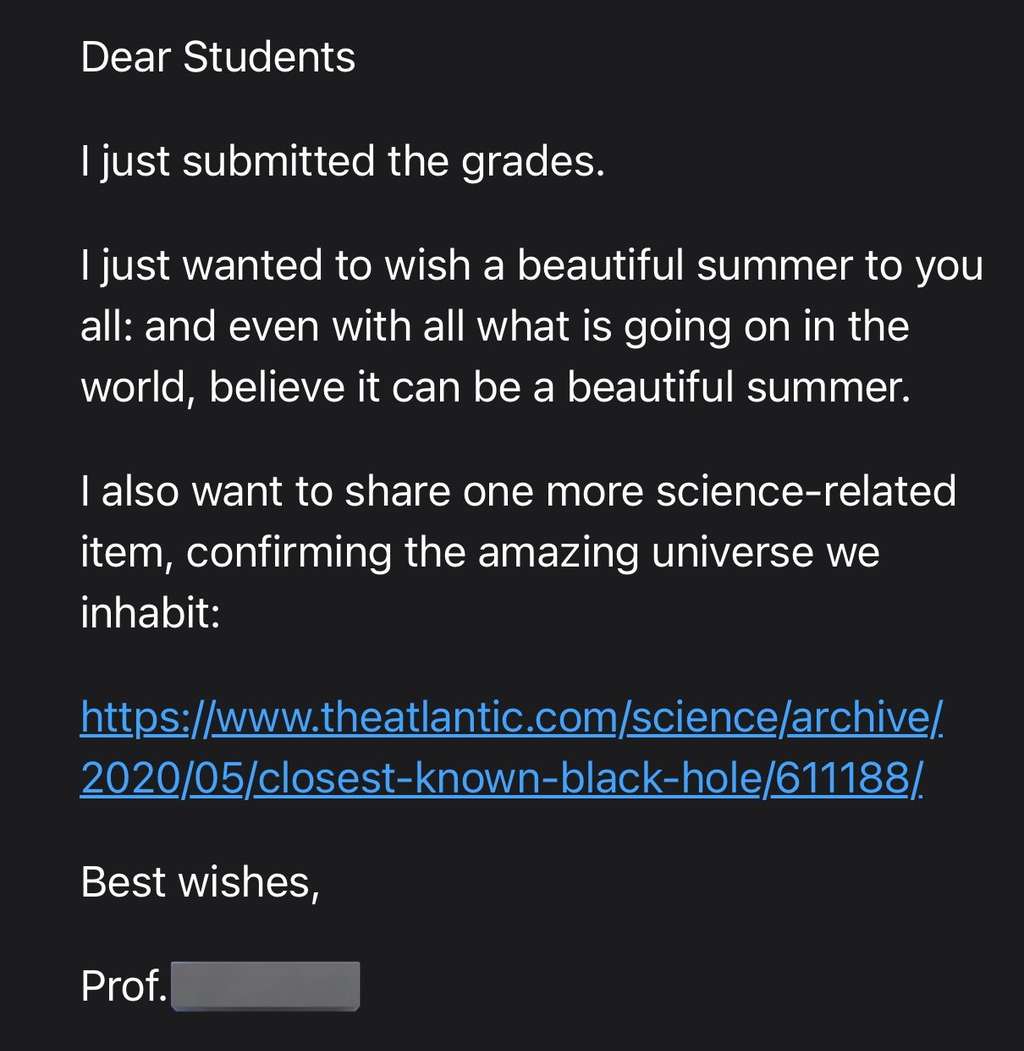 Email Terakhir Dikirim Profesor Sebelum Meninggal Dunia, Sampaikan Harapan yang Menyentuh Hati