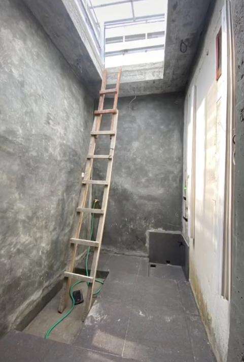 Renovasi dapur rumah subsidi jadi estetik dan modern.