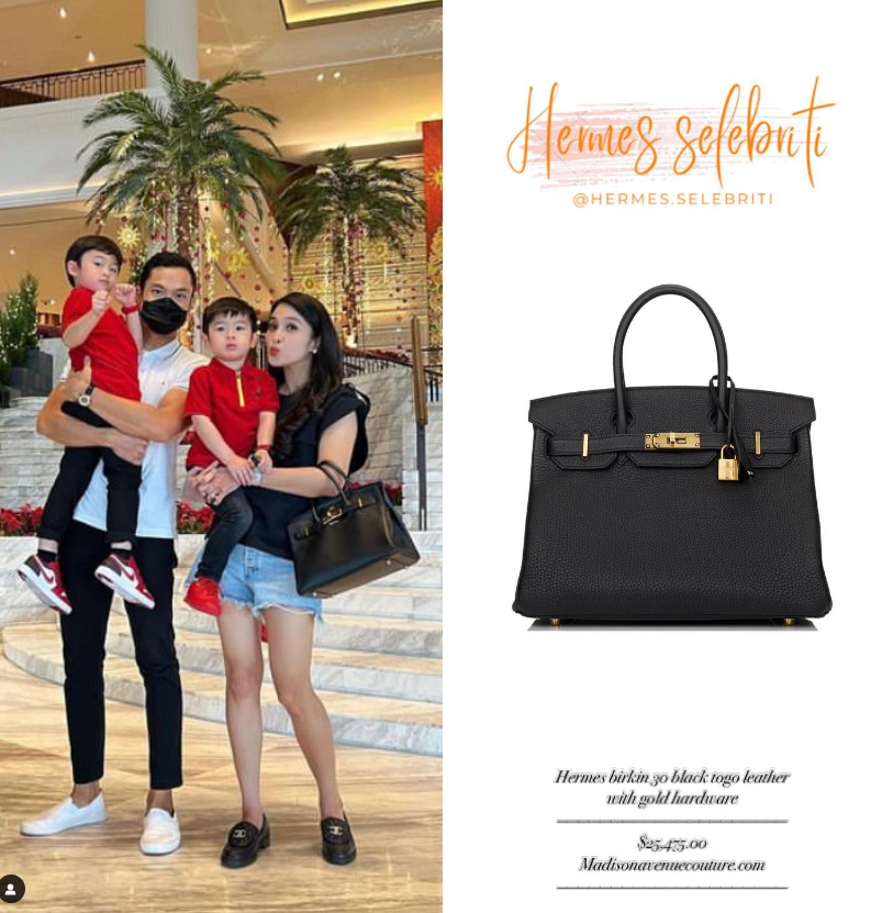 Instagram @hermes.selebriti Instagram @hermes.selebriti