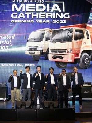 Berhasil Pimpin Pasar Kendaraan Niaga, Mitsubishi Fuso Targetkan Raih Pangsa Pasar 45 Persen di Tahun 2023