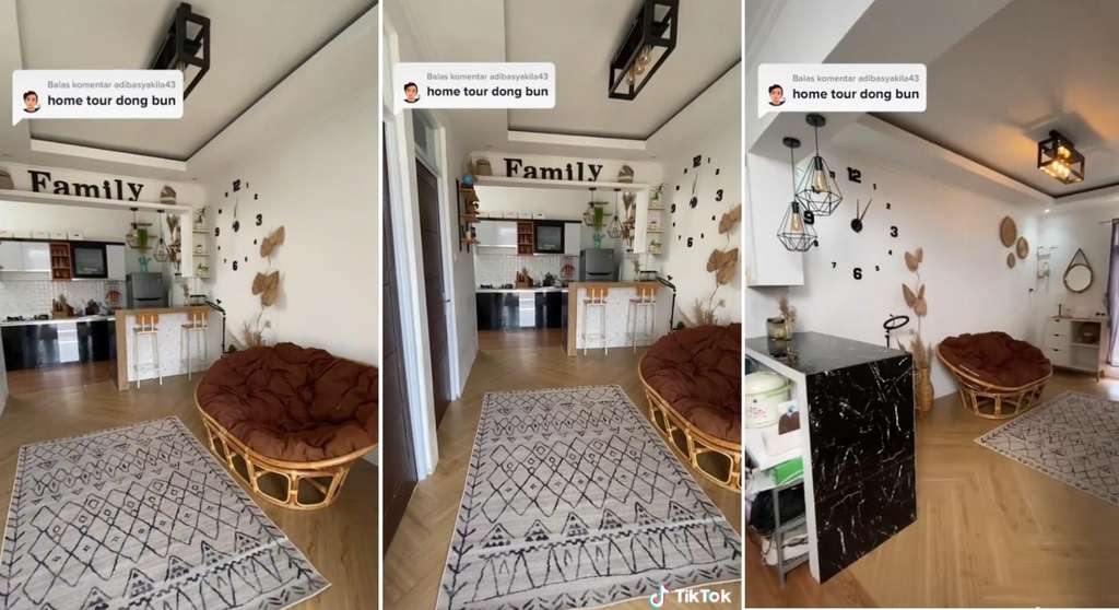 Renovasi rumah subsidi jadi estetik habis cuma Rp38 jutaan.