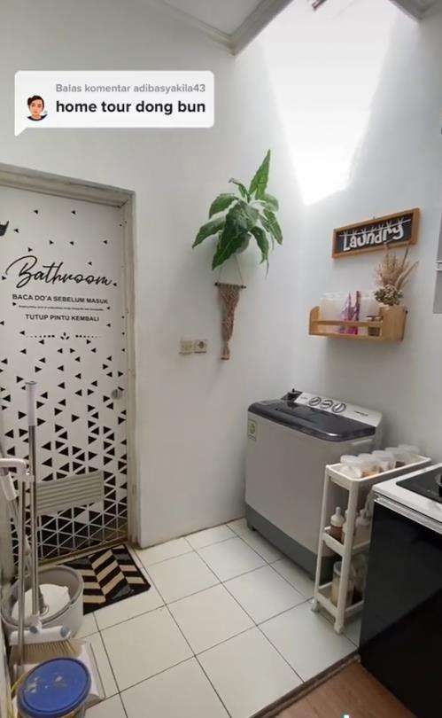 Renovasi rumah subsidi jadi estetik habis cuma Rp38 jutaan.