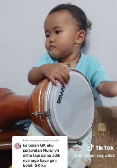 TikTok @ummifadllanajwa02