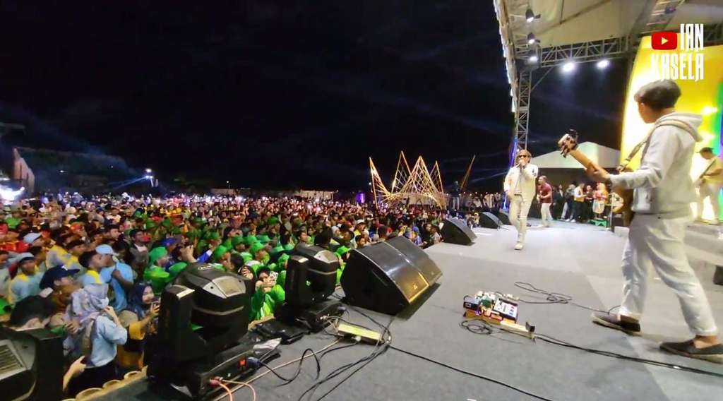 Potret Vokalis Band Radja