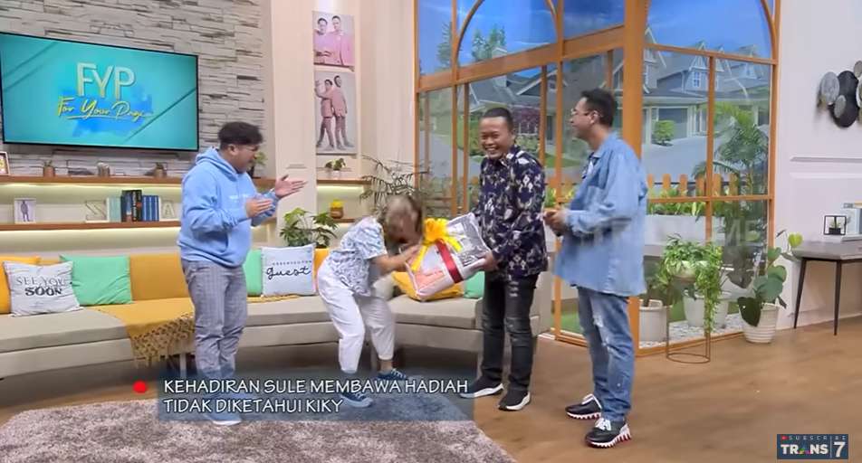 Kiky Saputri salting bertemu Sule karena tak diundang ke pernikahannya