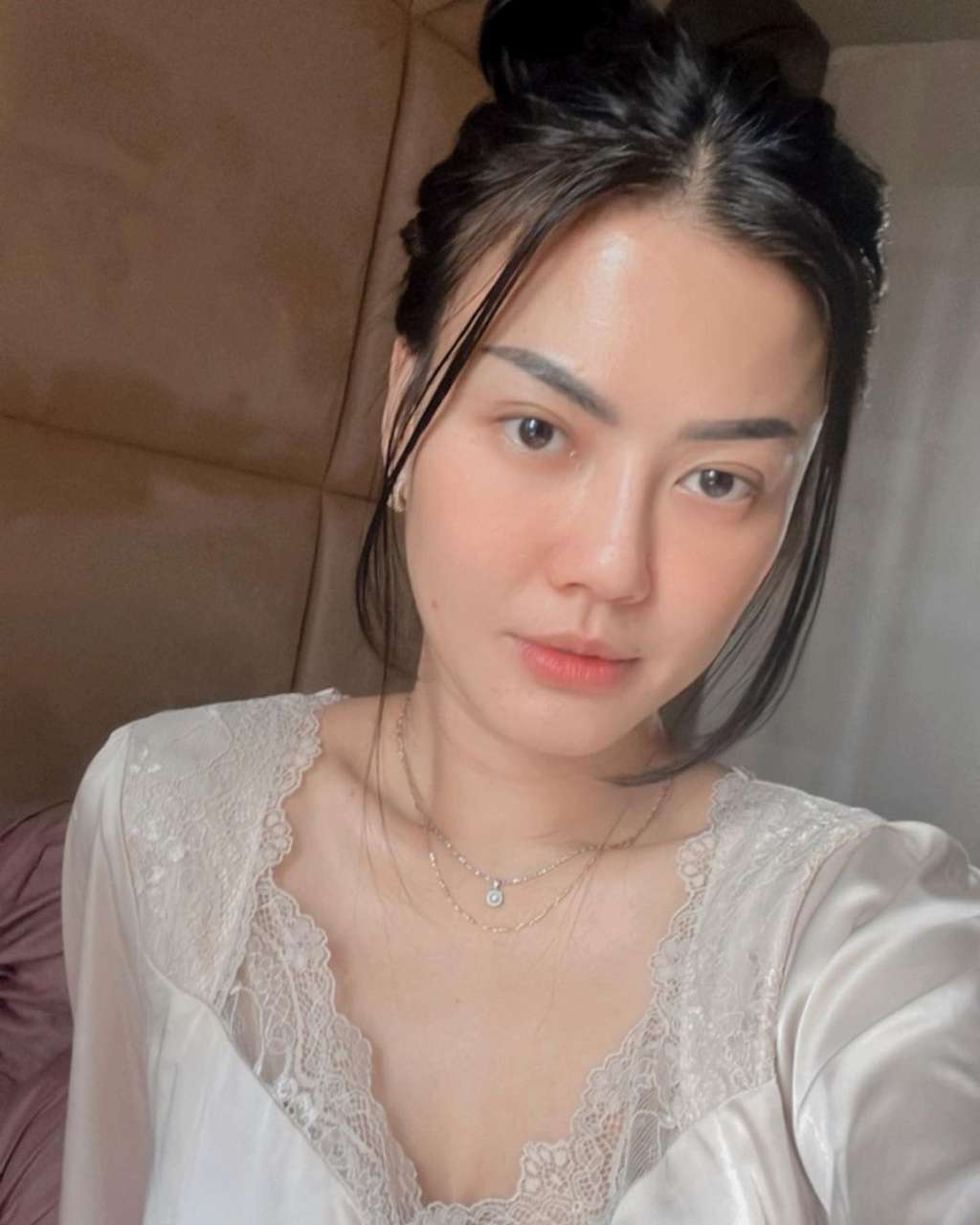 potret Nita Gunawan tampil polos tanpa makeup potret Nita Gunawan tampil polos tanpa makeup