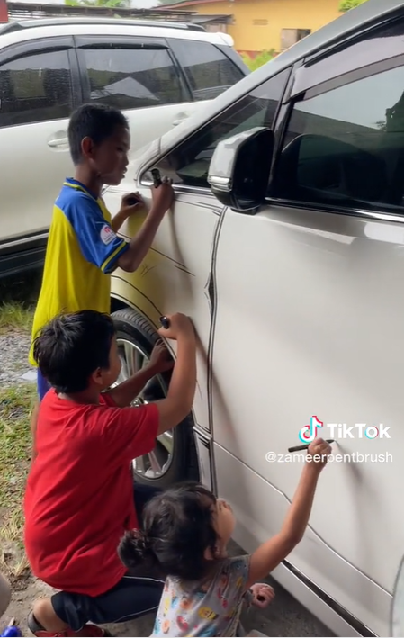 TikTok @Zameerpentbrush