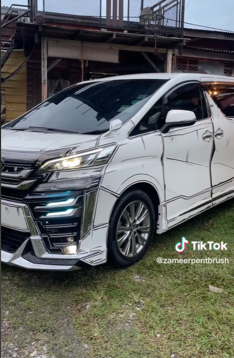 TikTok @Zameerpentbrush