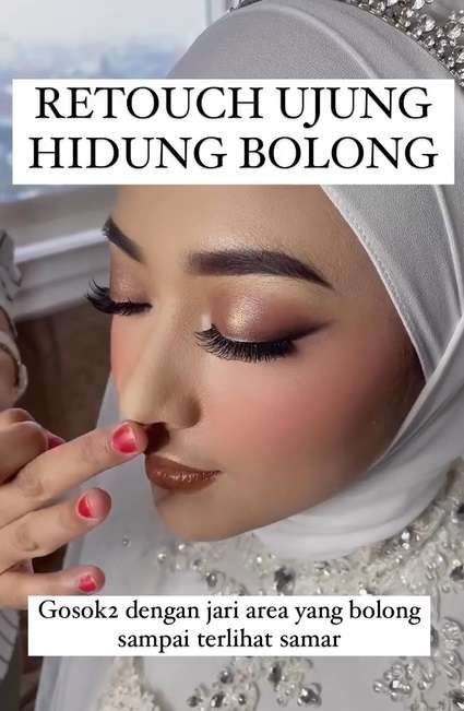 Memperbaiki Makeup yang Luntur