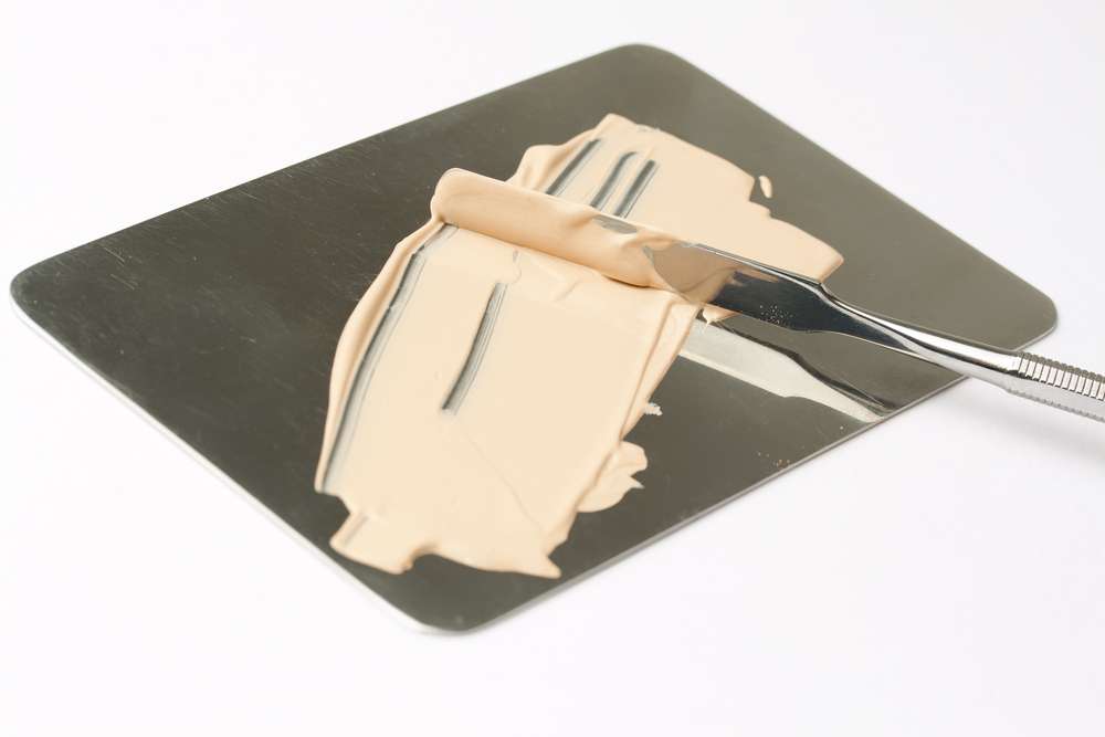 Spatula dan Palet Makeup