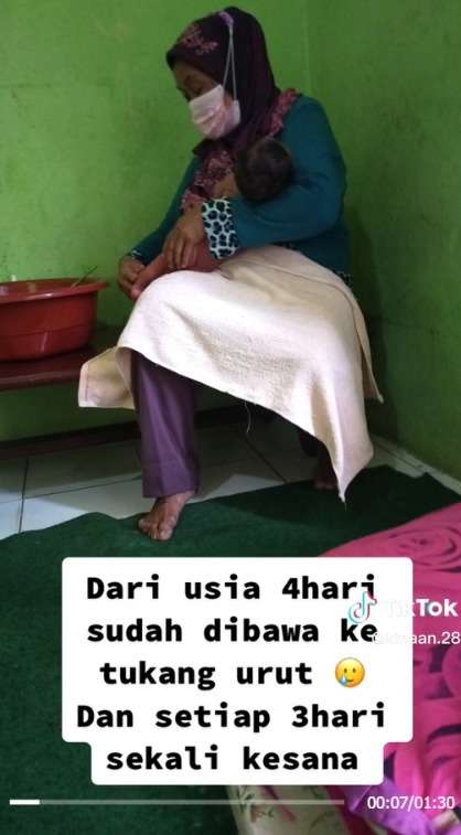 Kisah Haru Perjuangan Orangtua Demi Kaki Anaknya Normal, Masya Allah! Bikin Warganet Mewek