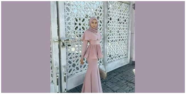Model Gaun Bridesmaid Satin Hijab