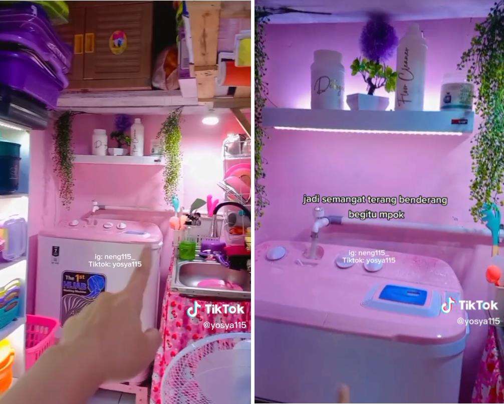 Room tour rumah petak Rp700 ribu.