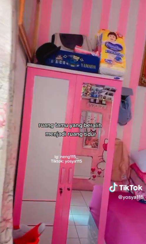 Room tour rumah petak Rp700 ribu.