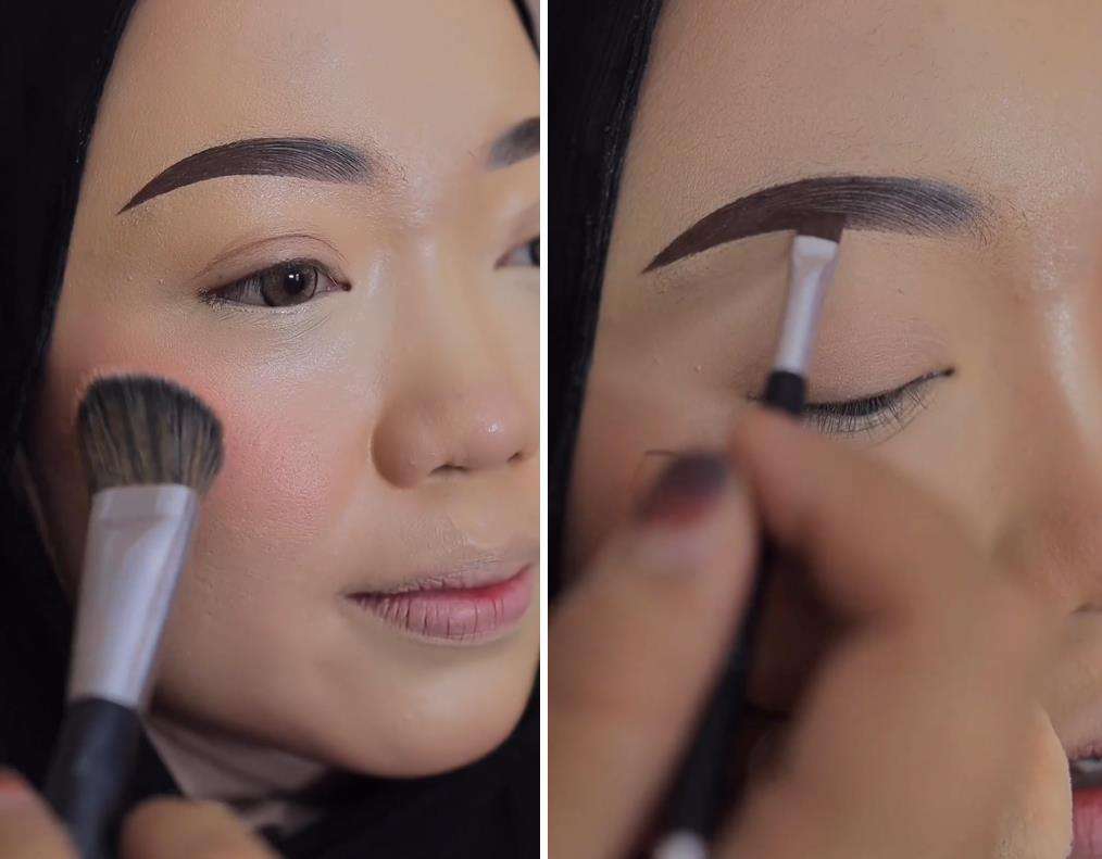 Transformsi wajah berjerawat parah jadi natural dan flawless.
