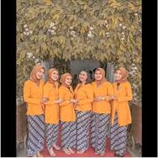 Model Baju Bridesmaid Hijab Kebaya