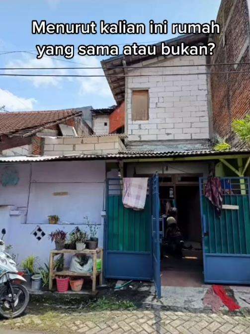 Renovasi rumah kayak kandang ayam.