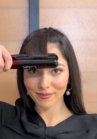 Membuat Rambut Berponi