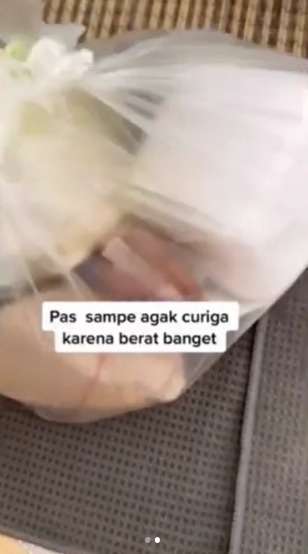 Pesan Pecel Ayam di Ojol Minta Lalapan di Banyakin, Pas Datang Isinya Bikin Melongo