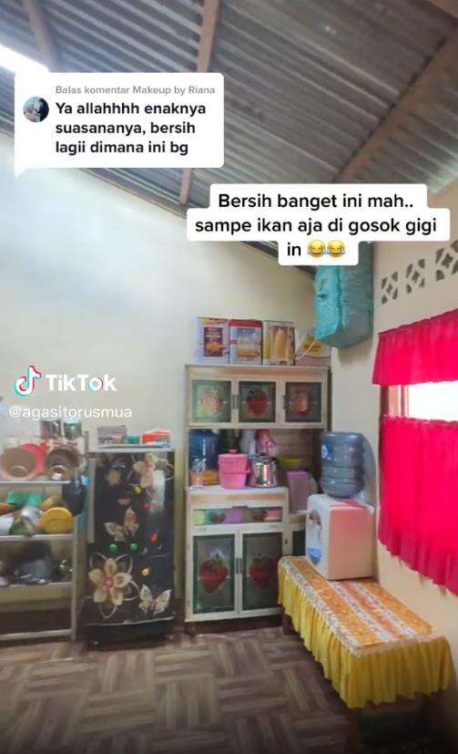 Dapur bersih dan rapi sering dikira dapur rumah Upin dan Ipin.