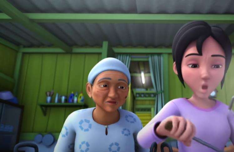Dapur bersih dan rapi sering dikira dapur rumah Upin dan Ipin.