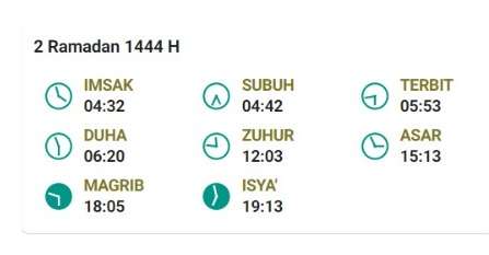 jadwal buka