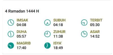 jadwal buka