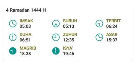 jadwal buka