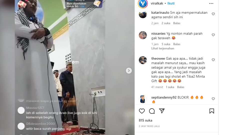 Ustaz Siaran Live Tiktok