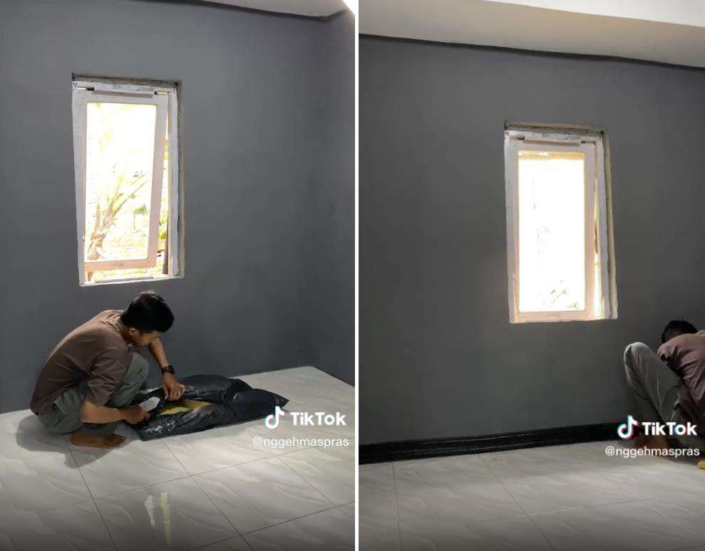 Makeover kamar cowok jadi simple, rapi dan estetik dengan budget minim.