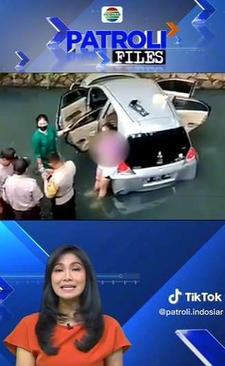 Mobil Terjun ke Kali